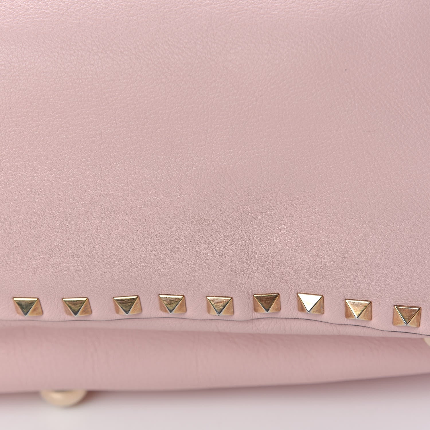 Valentino Garavani Vitello Medium Rockstud Tote Rose 14 of 16