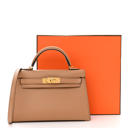 Hermes Epsom Mini Kelly Sellier 20 Chai 12 of 12