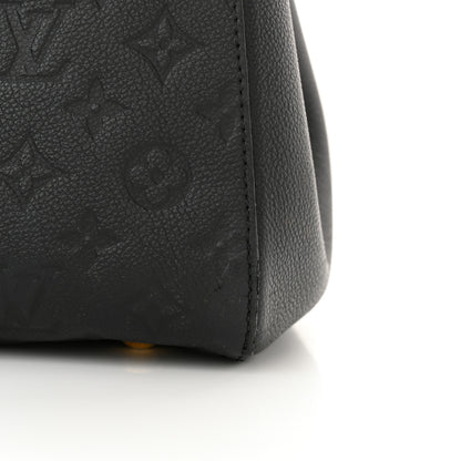 Louis Vuitton Empreinte Montaigne MM Black 12 of 14