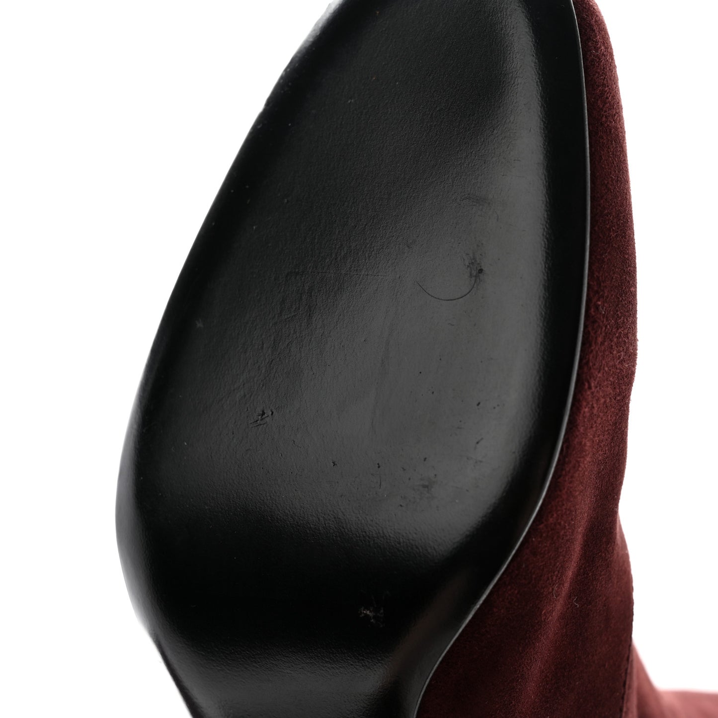 Suede Babies Over The Knee Boots 36.5 Amaranto