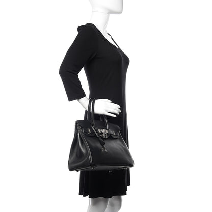 Hermes Epsom Birkin 30 Black 2 of 30