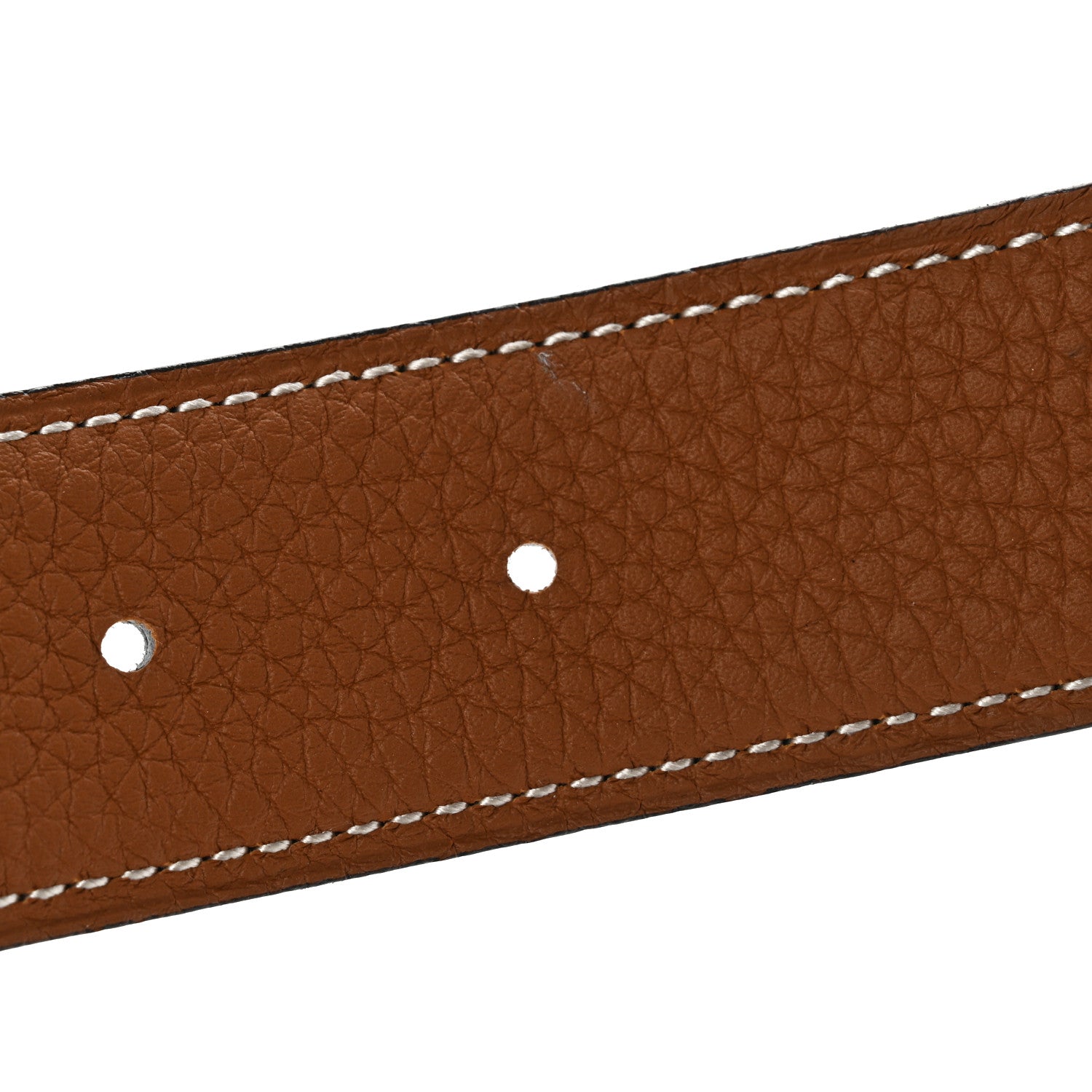 Hermes Box Togo 32mm Guilloche H Belt 75 30 Black Gold 11 of 12