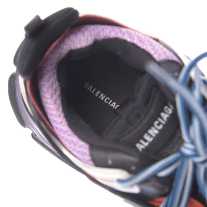 Balenciaga Mesh Fabric Womens Track Sneakers 37 Black Orange Pink 8 of 9