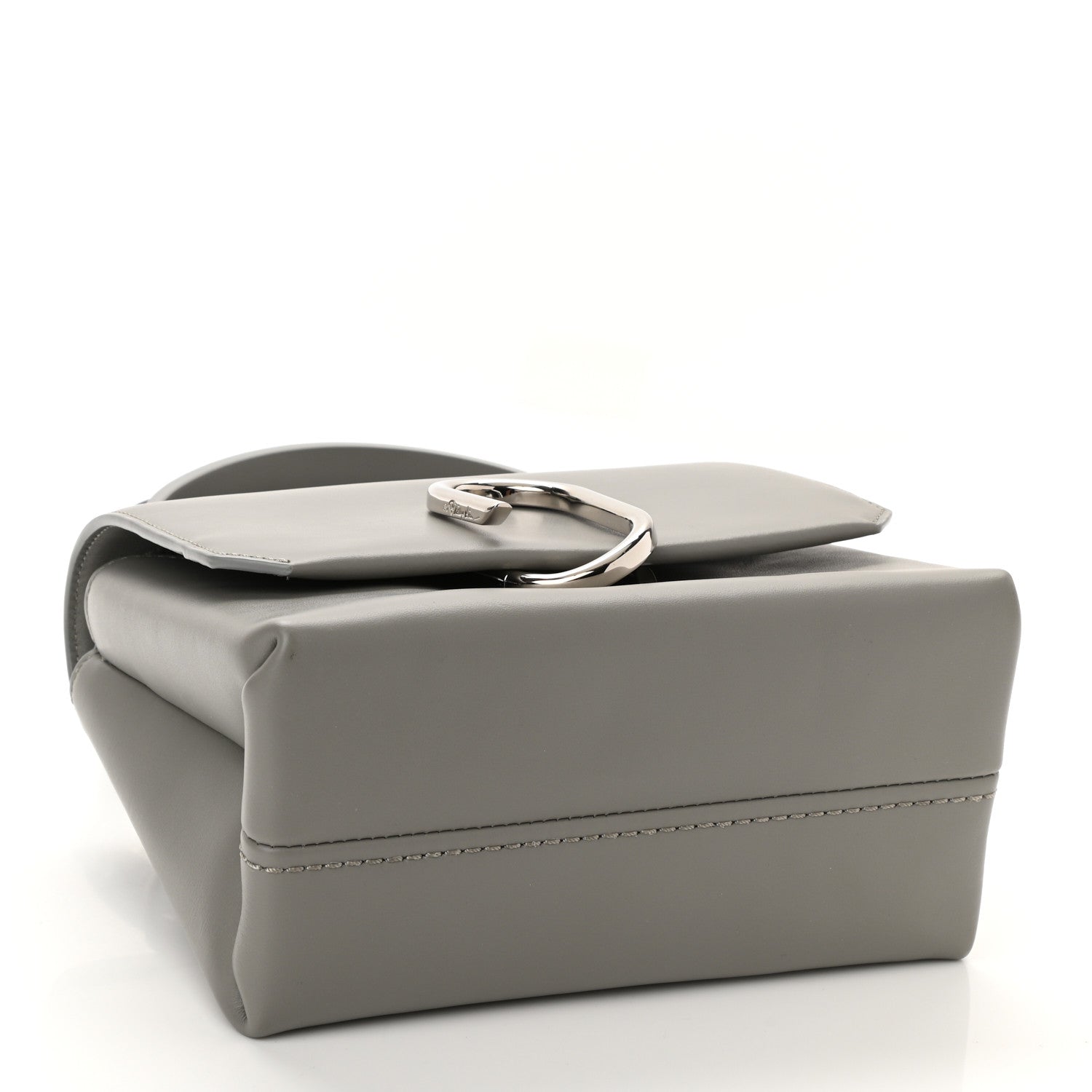 3.1 Phillip Lim Smooth Calfskin Mini Alix Top Handle Satchel Cement 4 of 8
