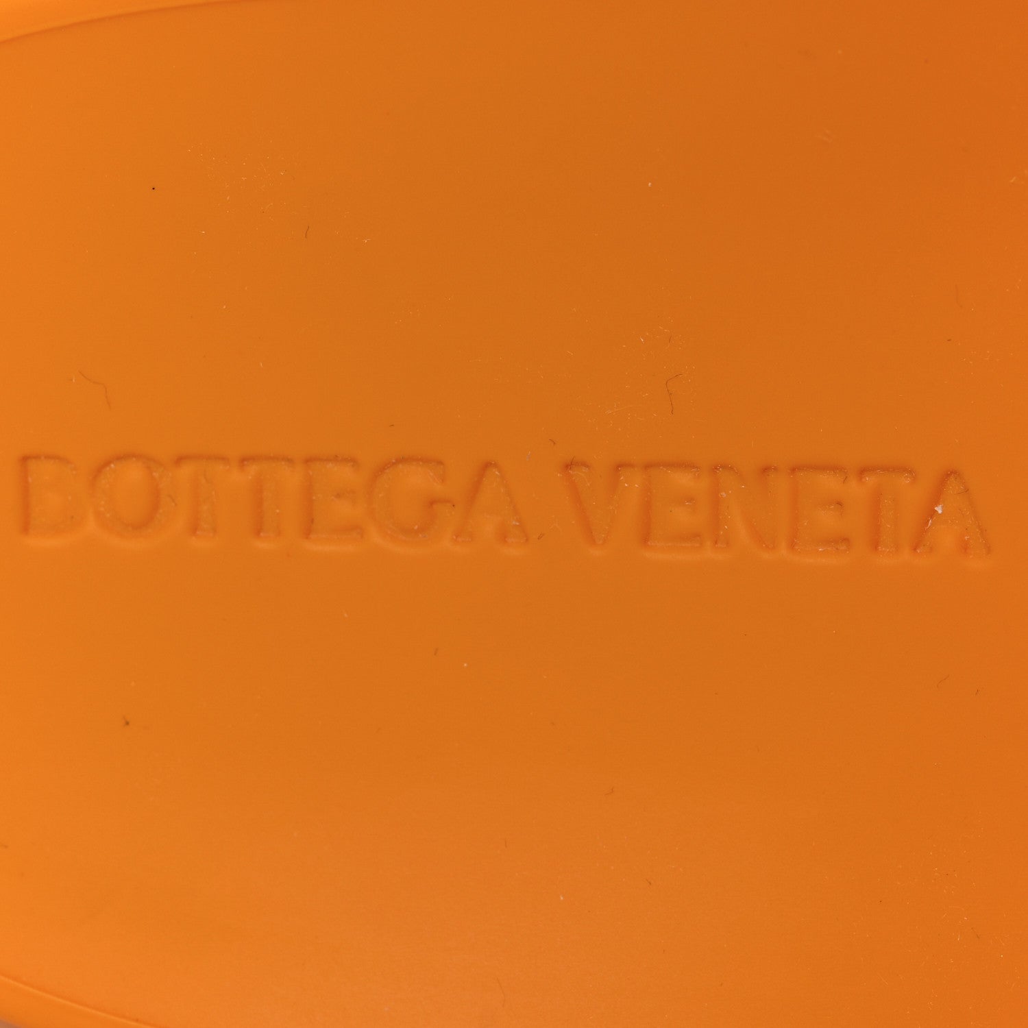 Bottega Veneta Rubber The Slider Sandals 39 Tangerine 9 of 9