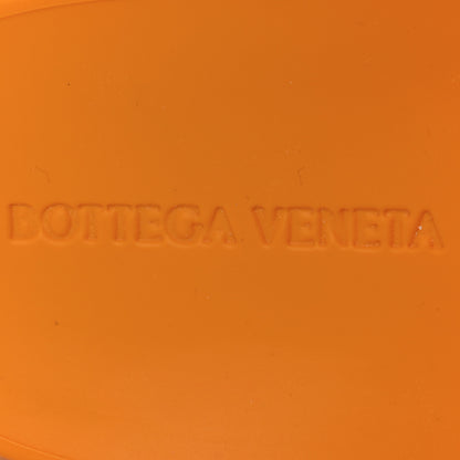 Bottega Veneta Rubber The Slider Sandals 39 Tangerine 9 of 9
