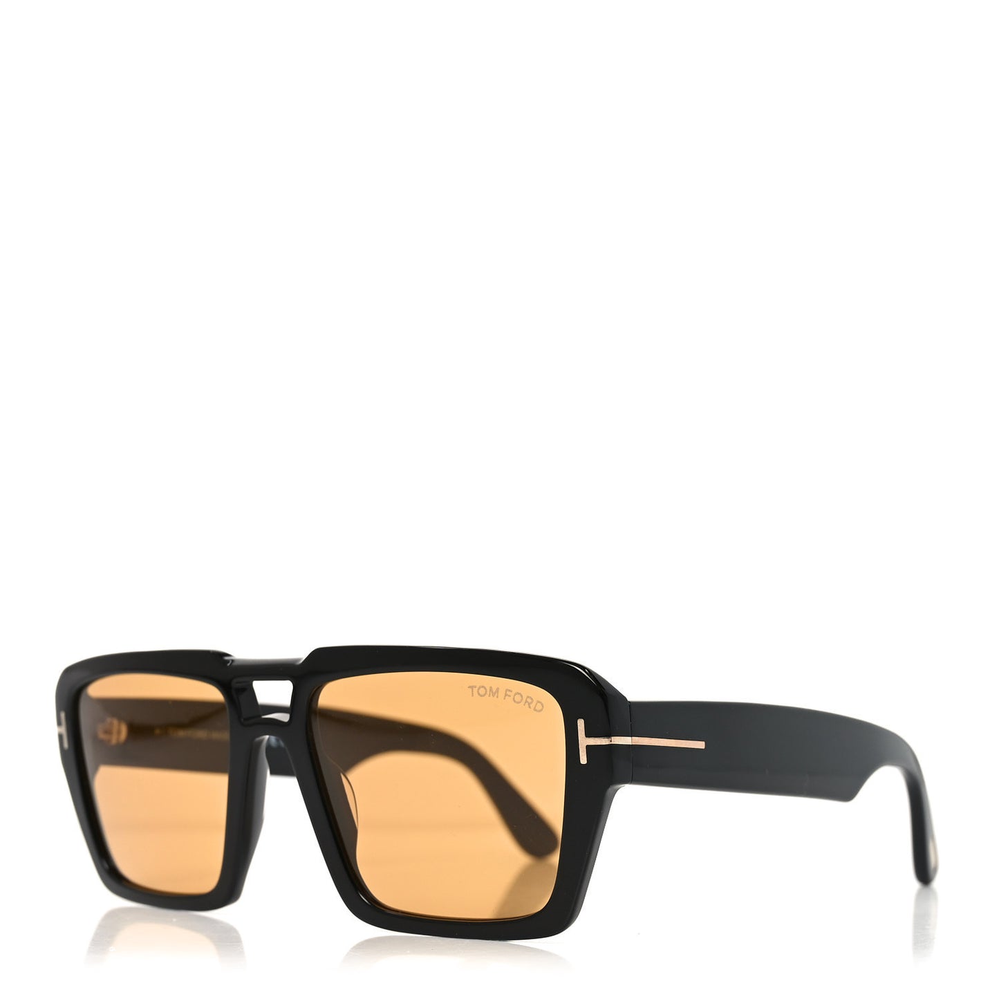 Acetate Redford Sunglasses TF1153 Black