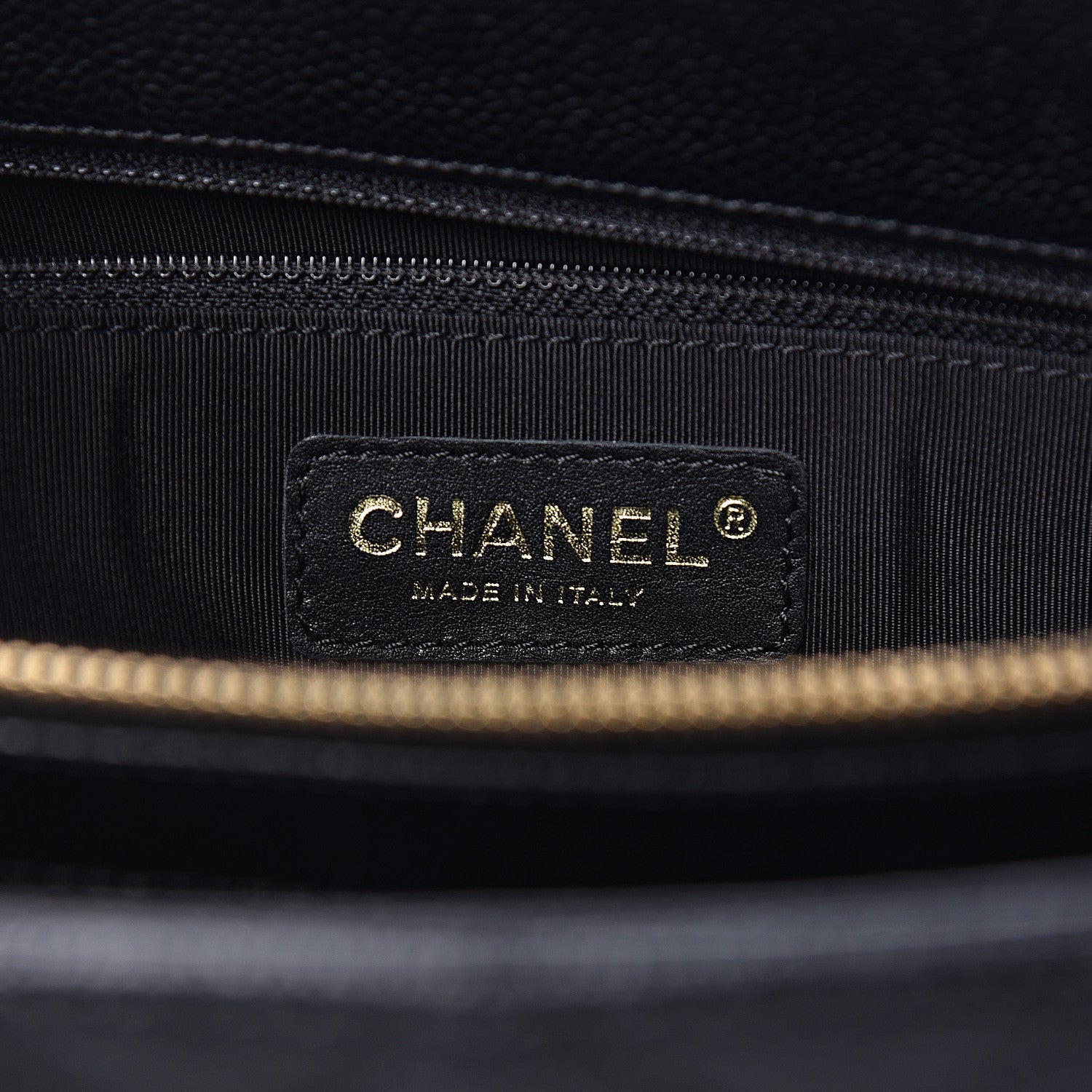Chanel Caviar Quilted Grand Shopping Tote GST Black 6 of 11