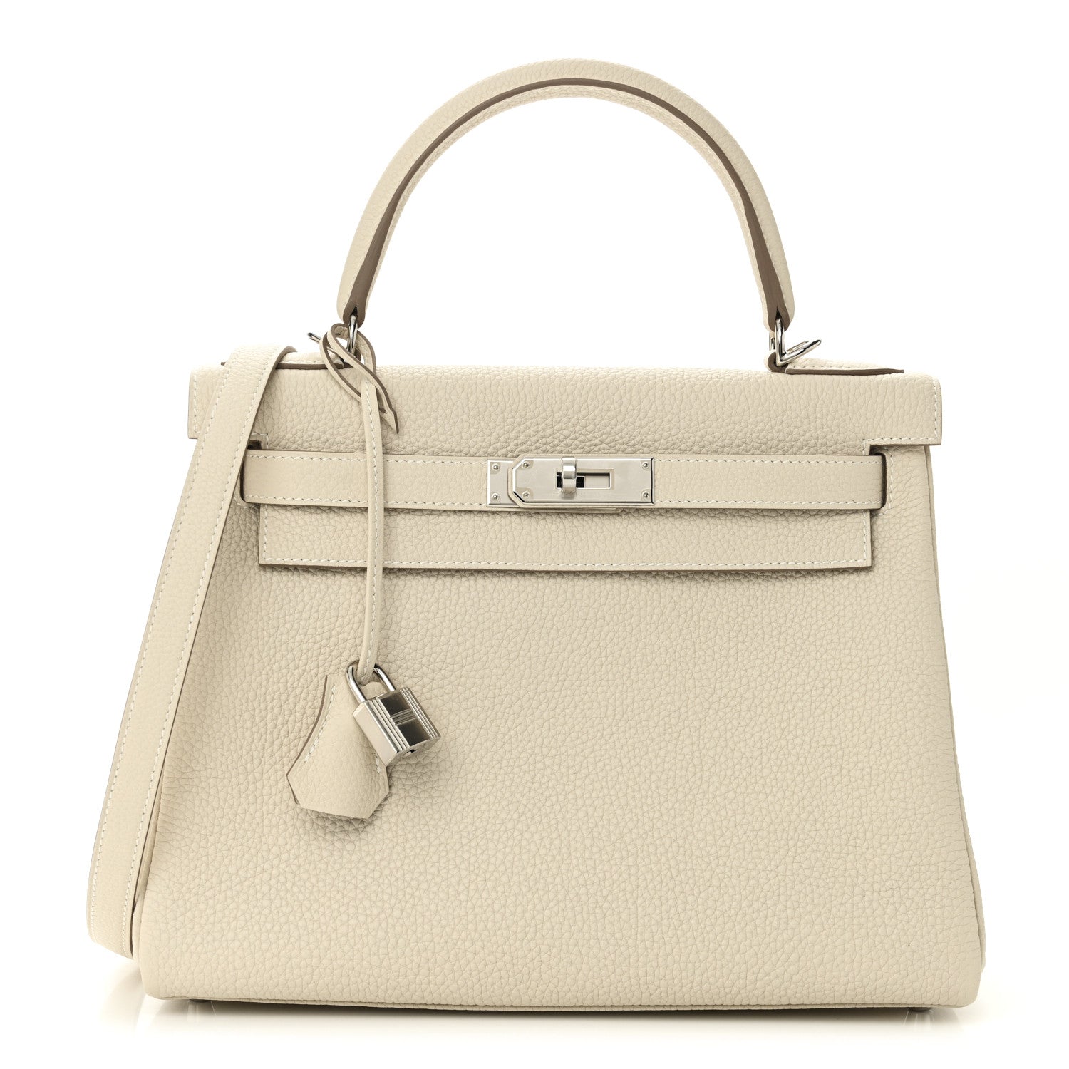 Hermes Togo Kelly Retourne 28 Mushroom 1 of 11