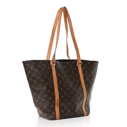 Louis Vuitton Monogram Sac Shopping Tote 3 of 17
