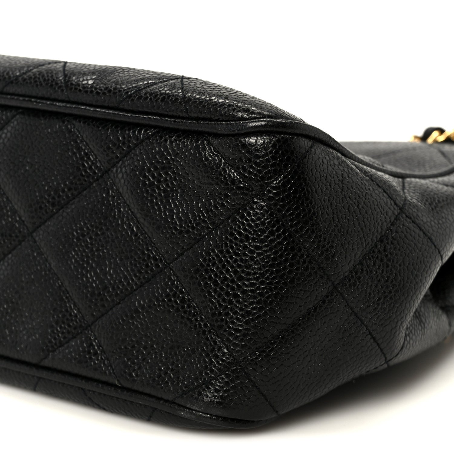Chanel Caviar Quilted Shoulder Bag Black 10 of 10