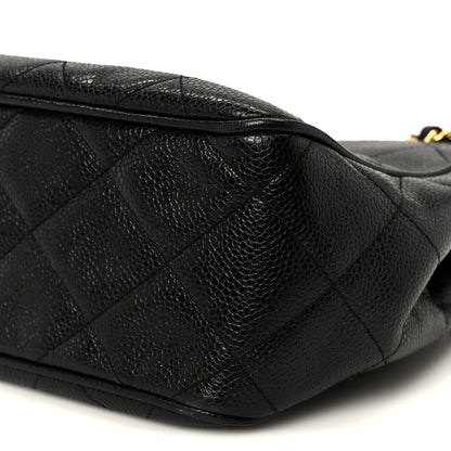 Chanel Caviar Quilted Shoulder Bag Black 10 of 10