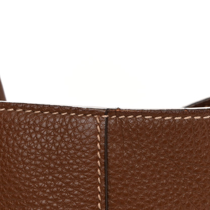 Prada Vitello Daino Tote Palissandro 11 of 12