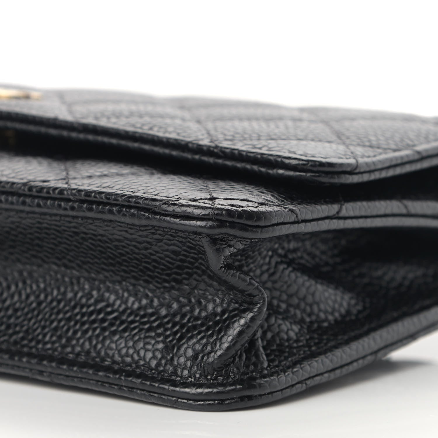 Chanel Caviar Quilted Wallet On Chain WOC Black 9 of 11