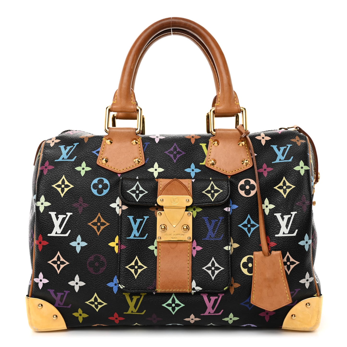 Monogram Multicolor Speedy 30 Black