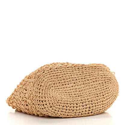 Fendi Raffia Calfskin Tote 4 of 12