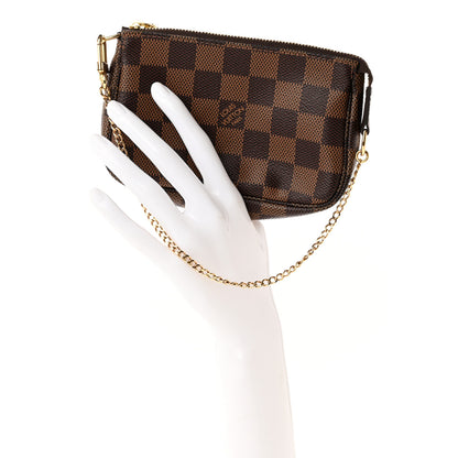 Louis Vuitton Damier Ebene Mini Pochette Accessories 2 of 8