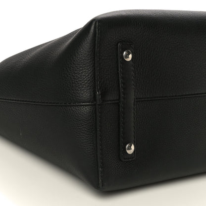 Burberry Soft Grain Calfskin Medium Belt Bag Black 8 of 11