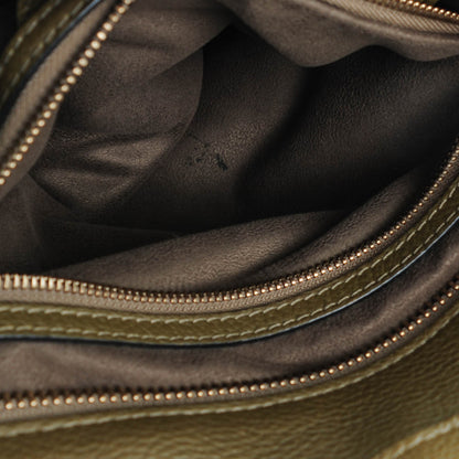 Celine Drummed Calfskin Mini Luggage Jungle 6 of 8