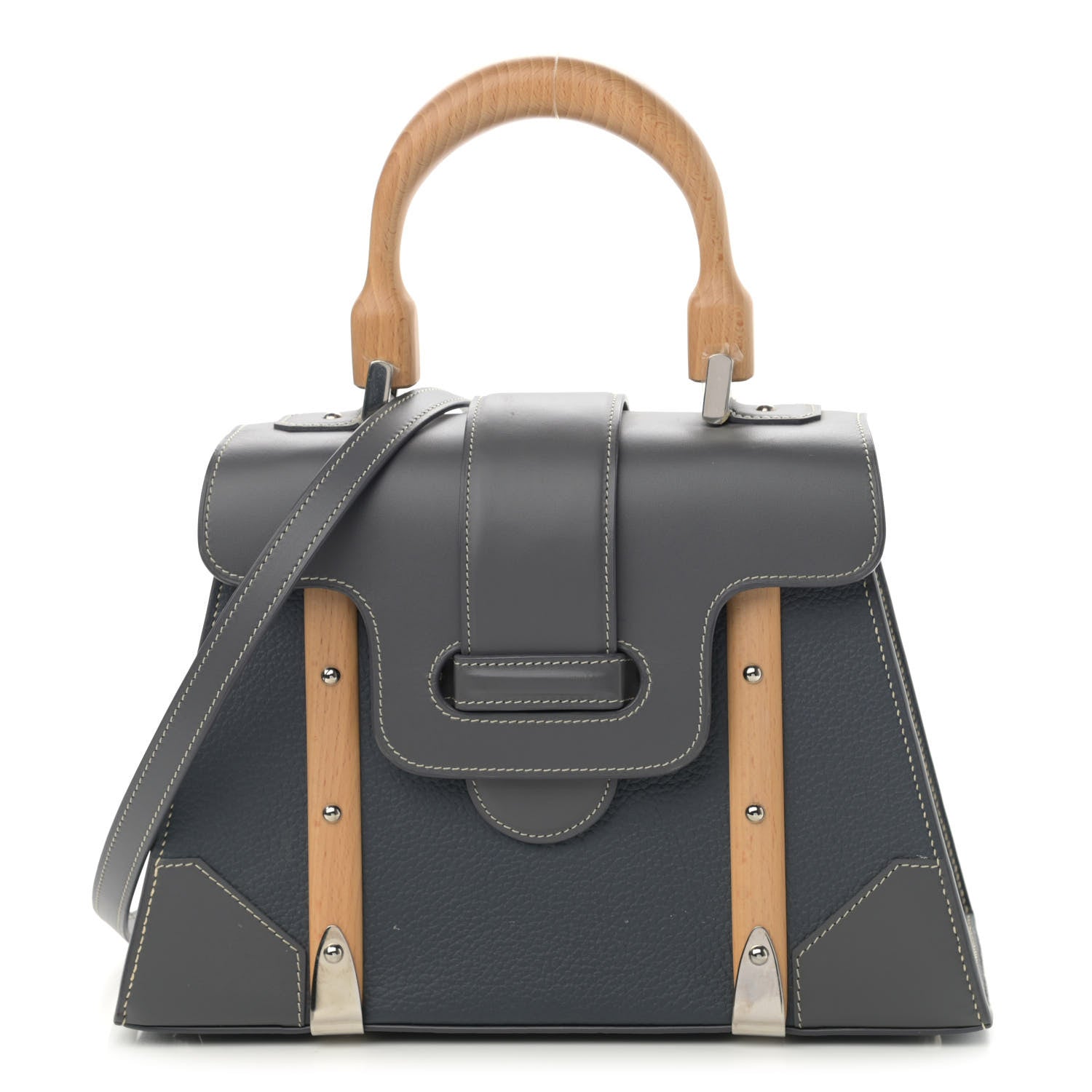 Goyard Clemency Cowhide Decize Taurillon Saigon PM Grey 1 of 18