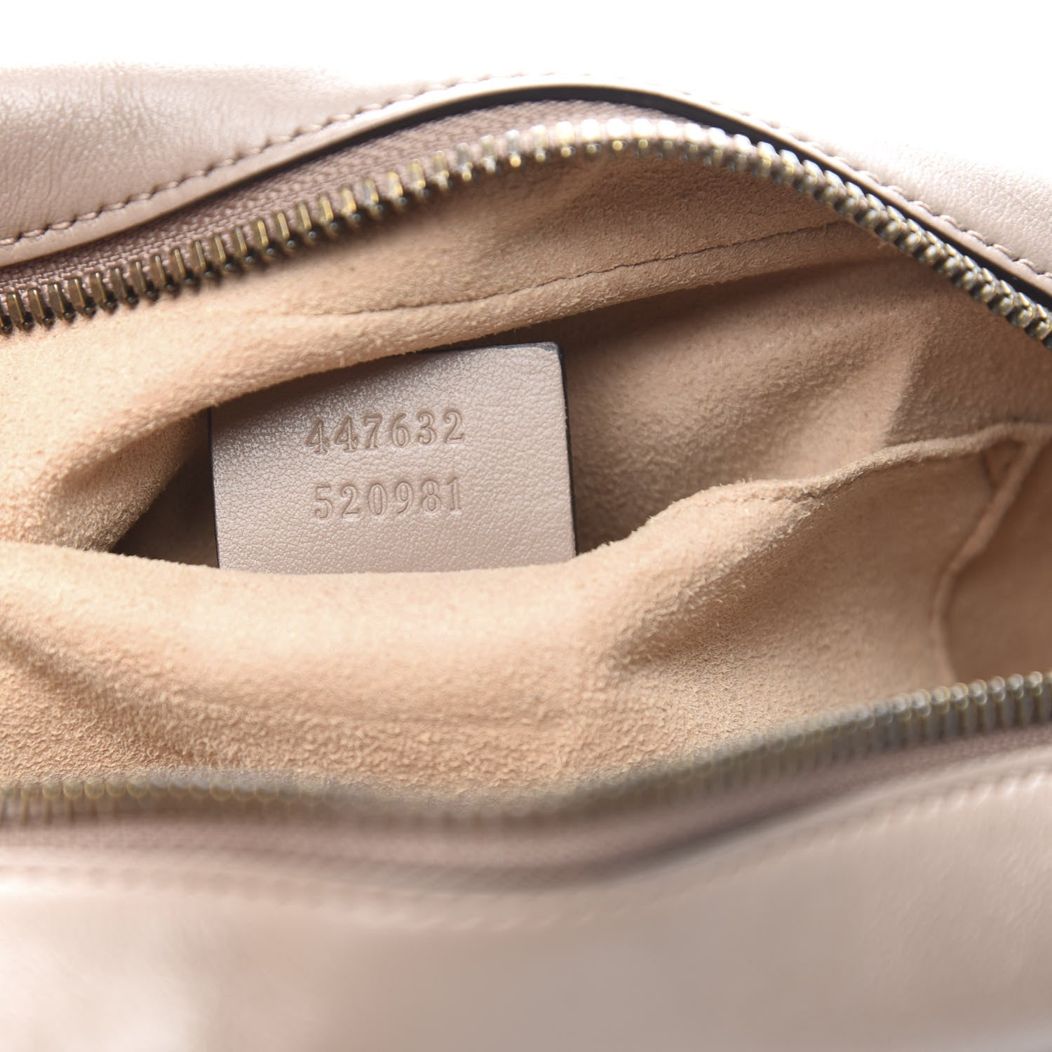 Gucci Calfskin Matelasse Small GG Marmont Chain Shoulder Bag Porcelain Rose 7 of 10