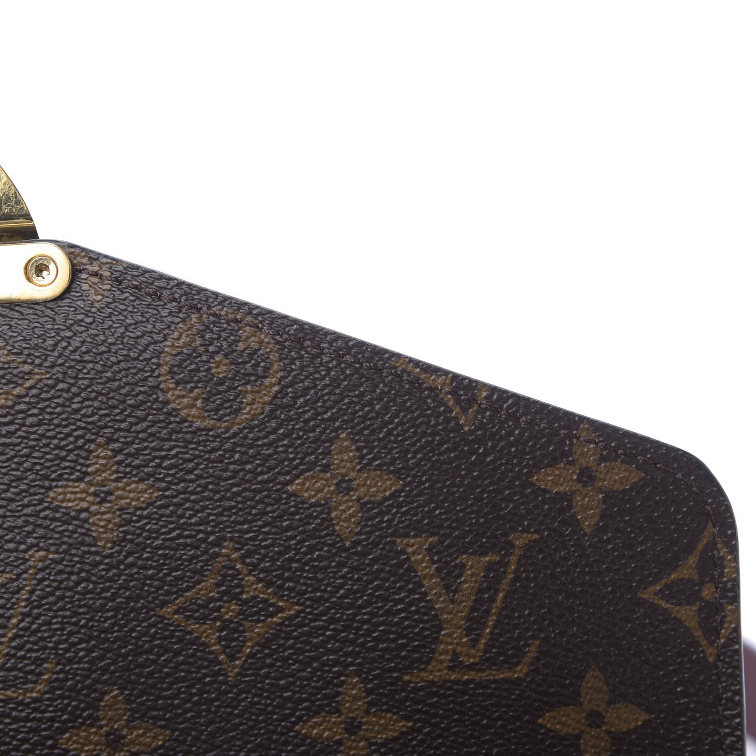 Louis Vuitton Monogram Braided Pochette Metis Safran 10 of 16