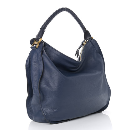 Chloe Calfskin Large Marcie Hobo Scuba Blue 3 of 9