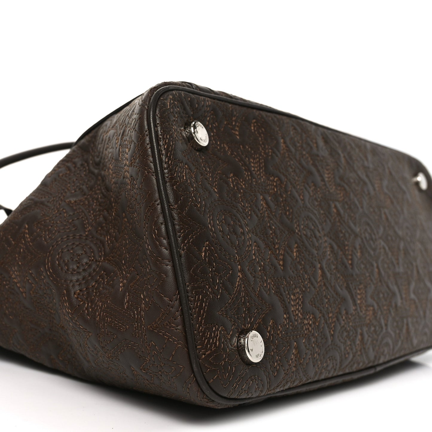 Monogram Lambskin Antheia Ixia MM Olive