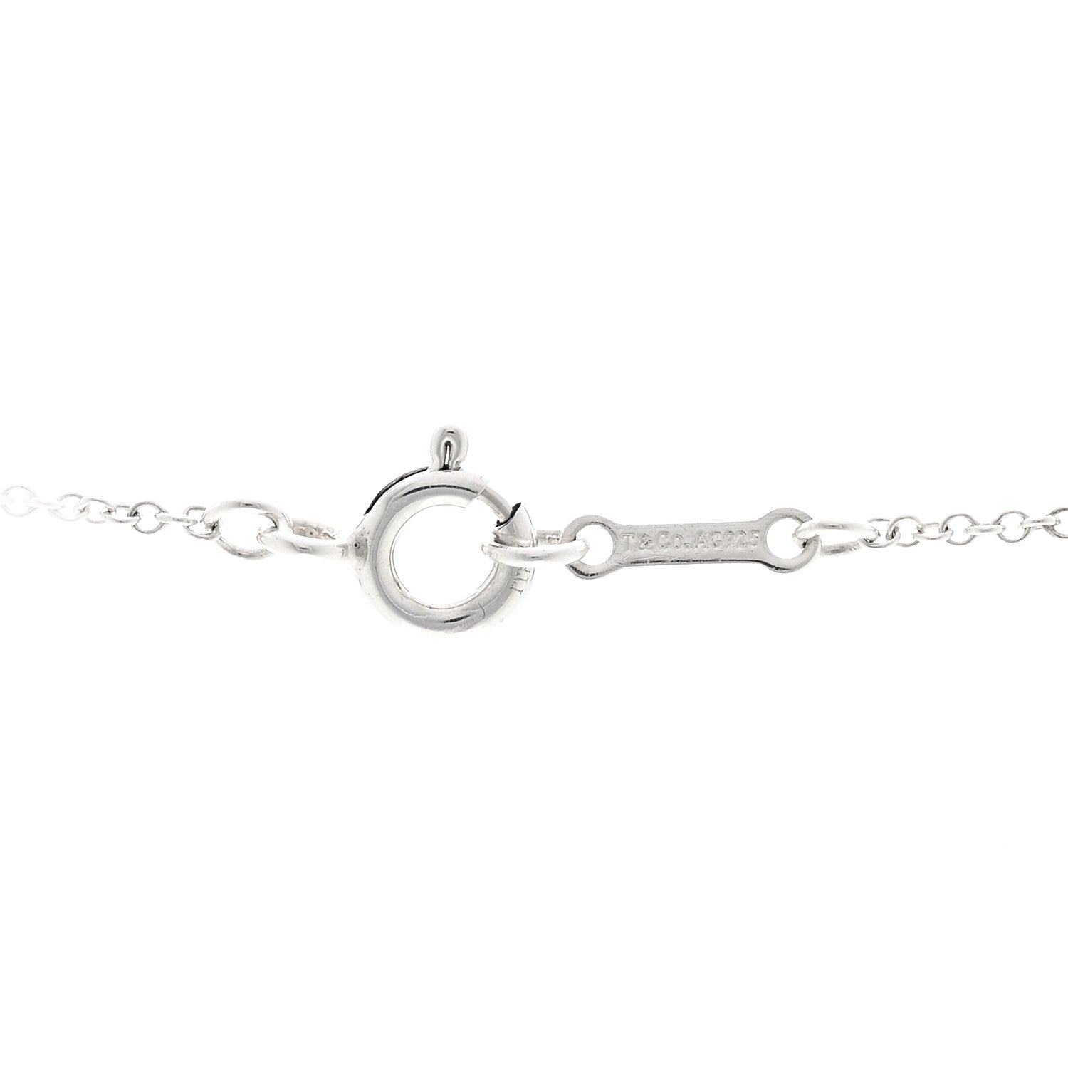 Tiffany Sterling Silver Paloma's Melody Circle Pendant Necklace 4 of 4
