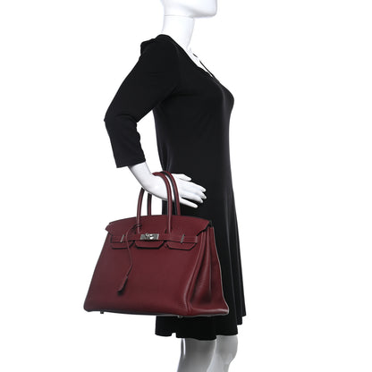 Hermes Fjord Birkin 35 Rouge H 2 of 11