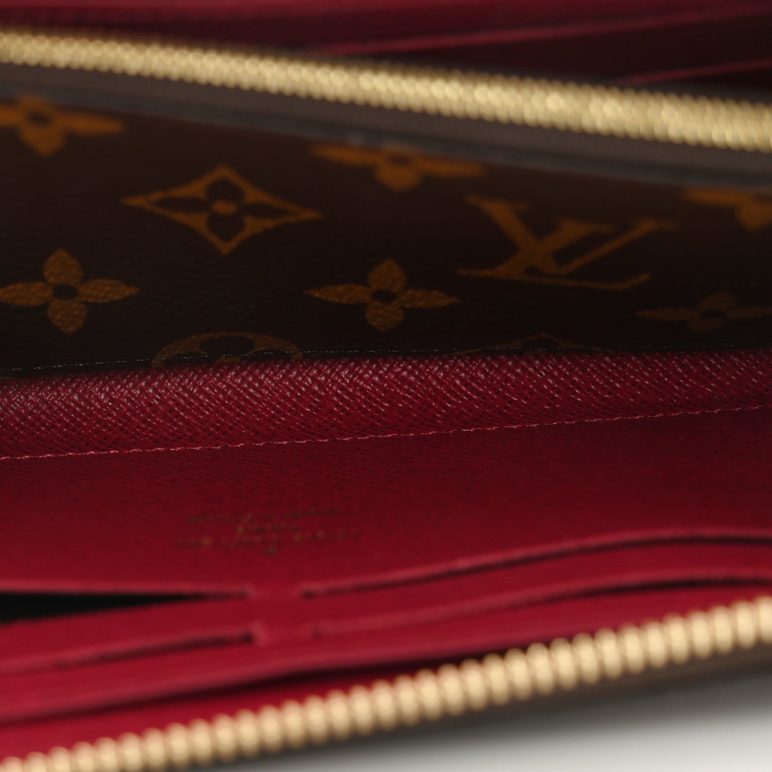 Louis Vuitton Monogram Clemence Wallet Fuchsia 6 of 11