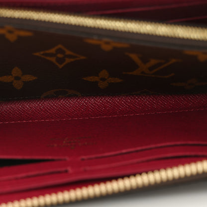 Louis Vuitton Monogram Clemence Wallet Fuchsia 6 of 11