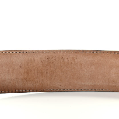 Gucci Metallic Guccissima Interlocking G Belt 90 36 Gold 7 of 8