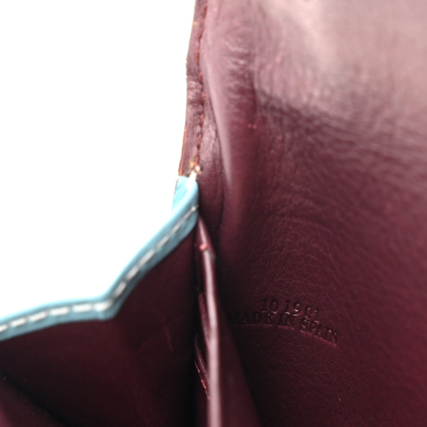 Smooth Calfskin Gate Pochette Light Blue