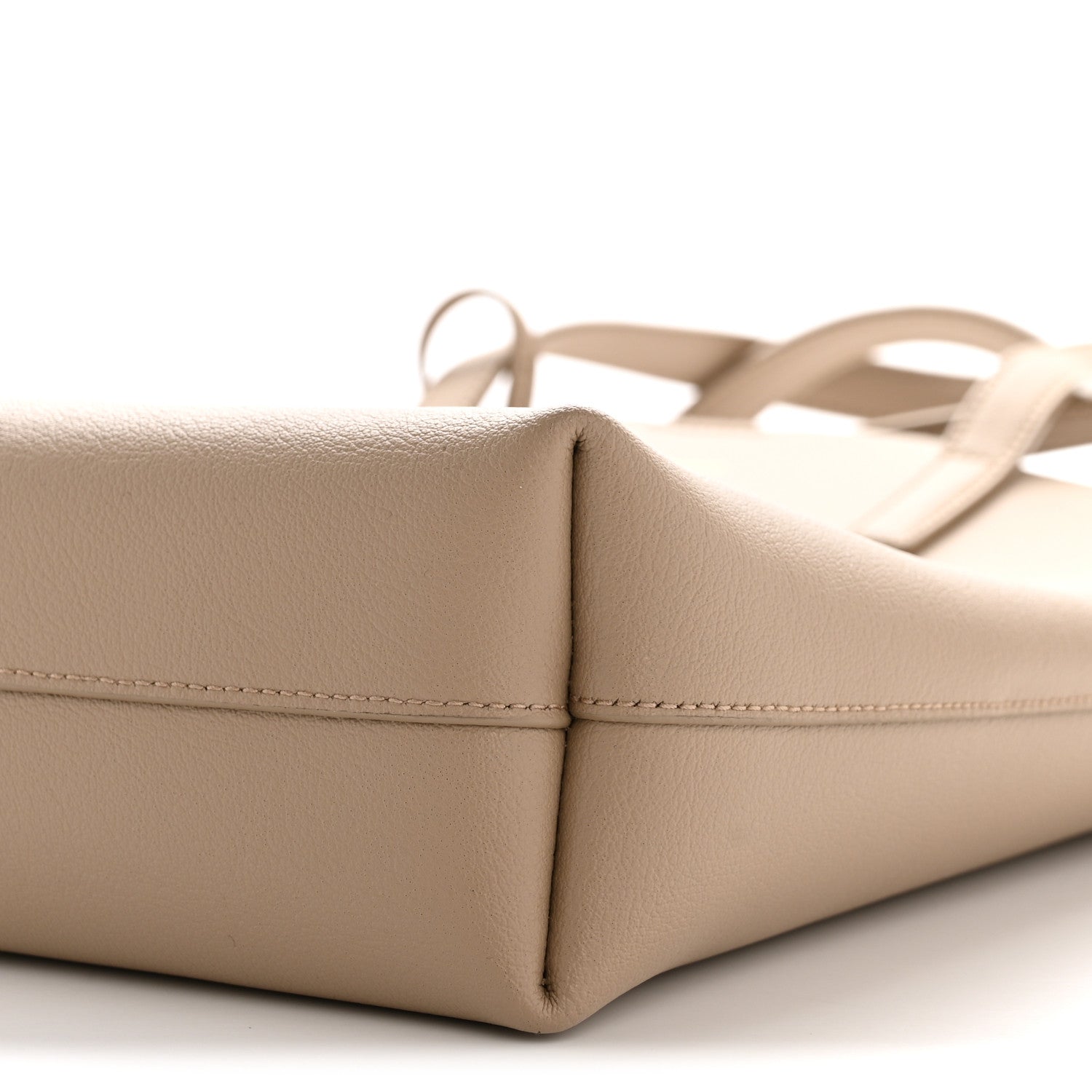 Saint Laurent Calfskin Toy Shopping Tote Nude Powder 10 of 10