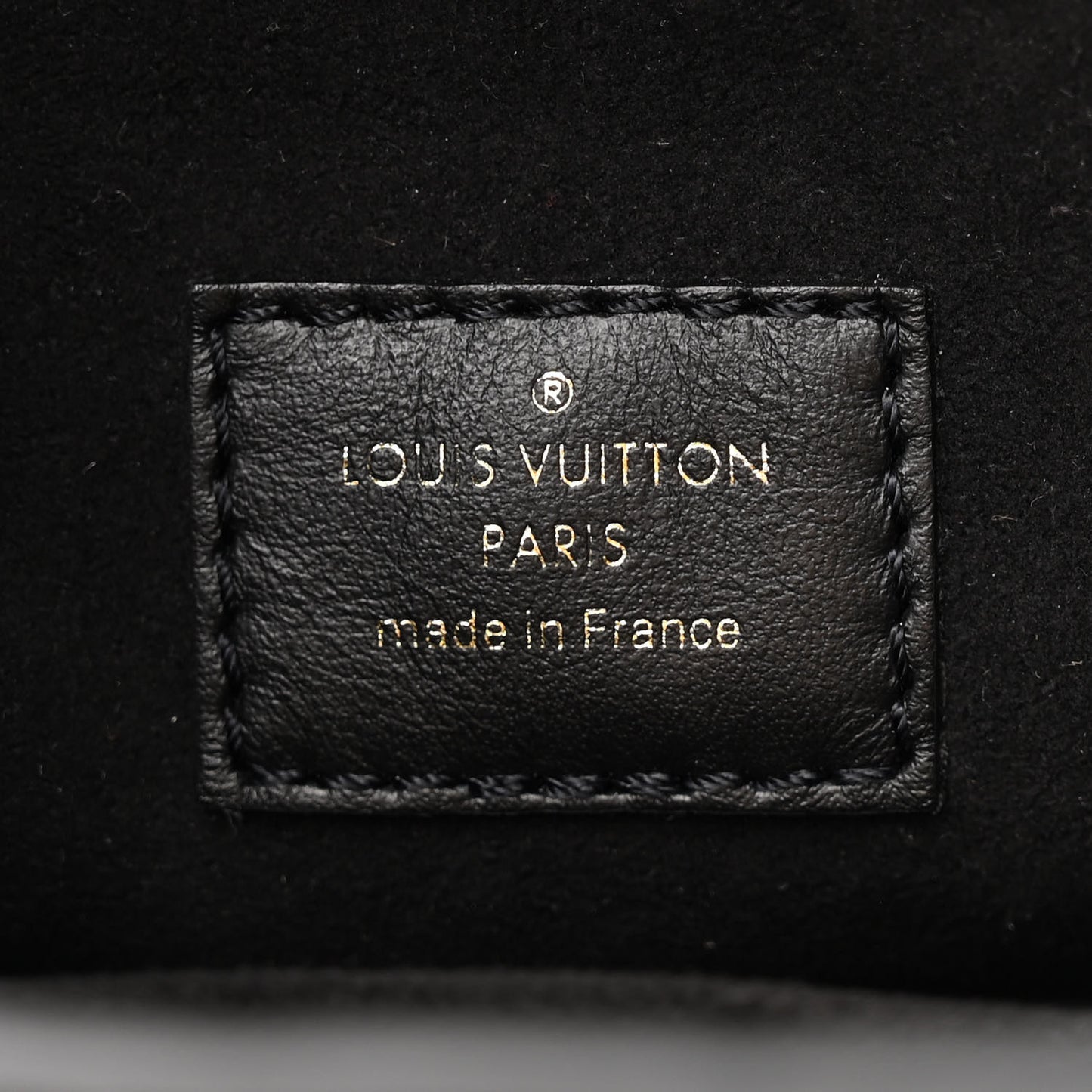 Calfskin Monogram On My Side PM Black