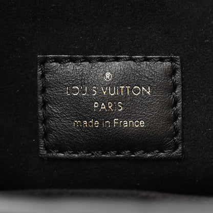 Louis Vuitton Calfskin Monogram On My Side PM Black 6 of 9