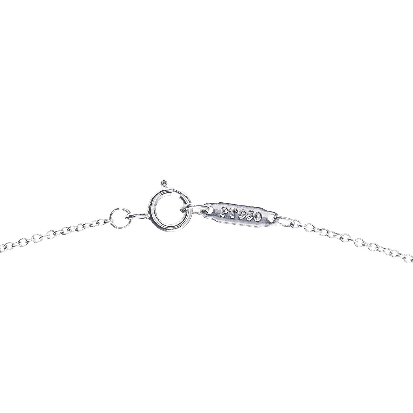 Platinum Diamond Heart Pendant Necklace