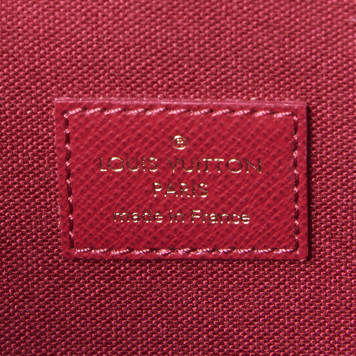 Louis Vuitton Monogram Pochette Felicie Chain Wallet Fuchsia 8 of 9