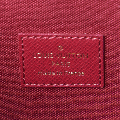 Louis Vuitton Monogram Pochette Felicie Chain Wallet Fuchsia 8 of 9