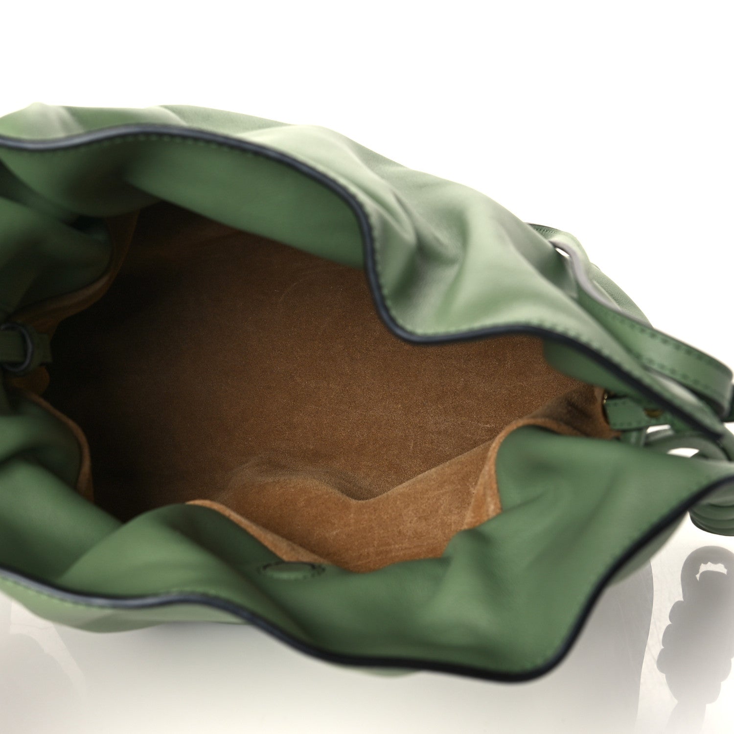 Loewe Calfskin Mini Flamenco Knot Clutch Rosemary 5 of 11