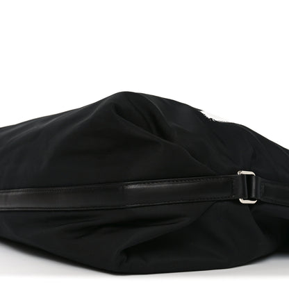 Alexander McQueen Nylon Graffiti Logo The Bundle Tote Black White 17 of 17