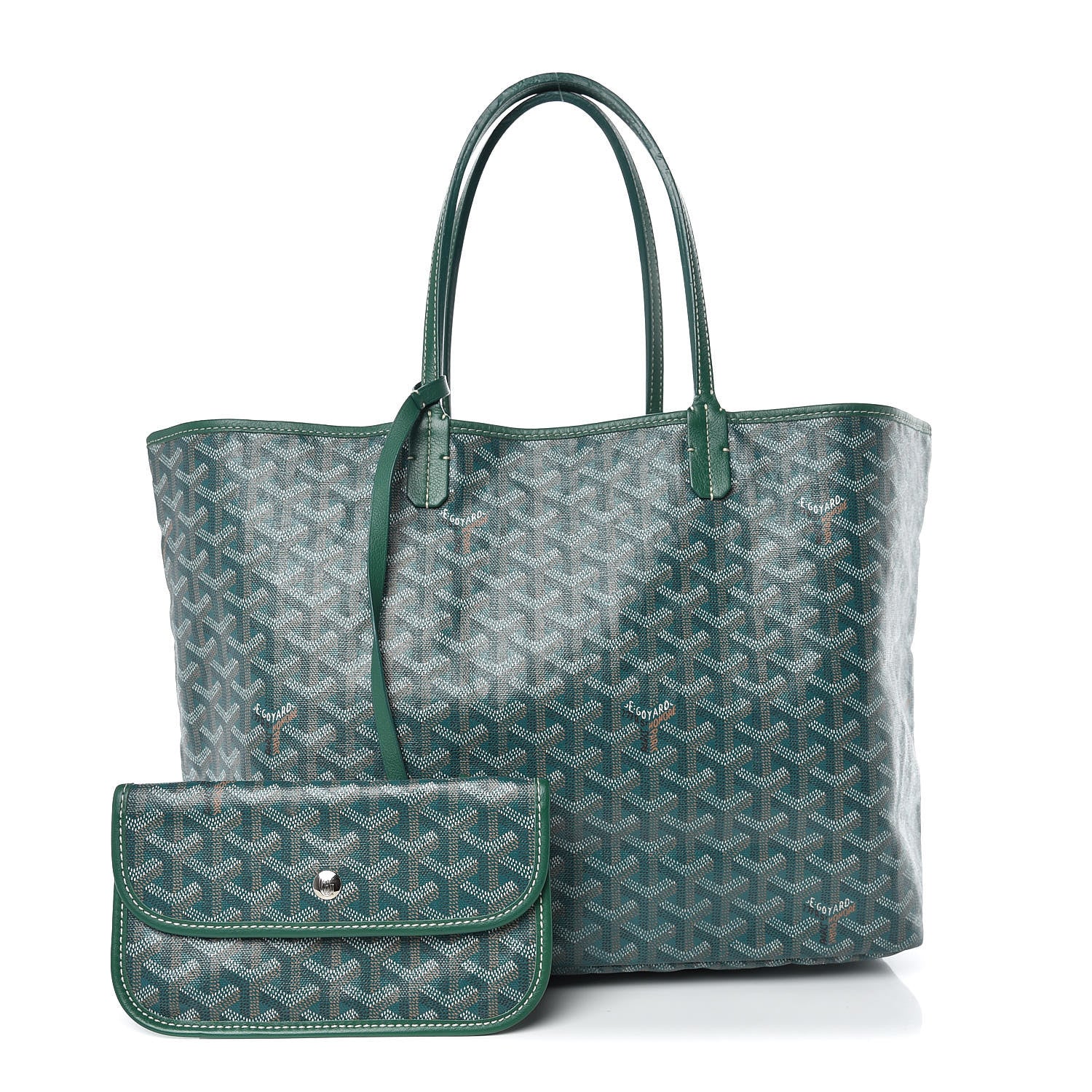 Goyard Goyardine Saint Louis PM Green 1 of 12