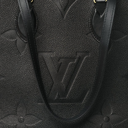 Louis Vuitton Empreinte Monogram Giant Onthego MM Black 7 of 12