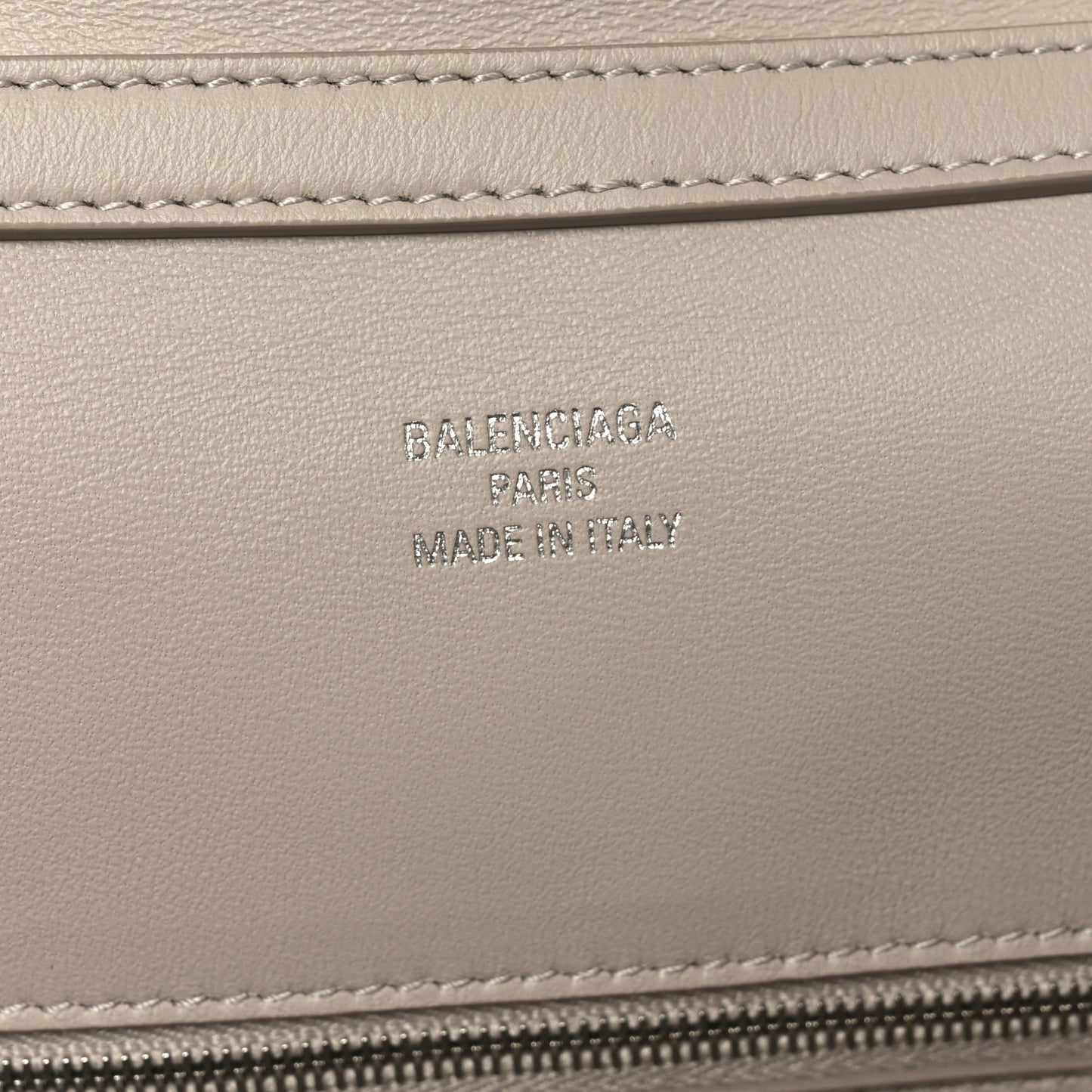 Natural Smooth Calfskin Medium Rodeo Top Handle Handbag Almond
