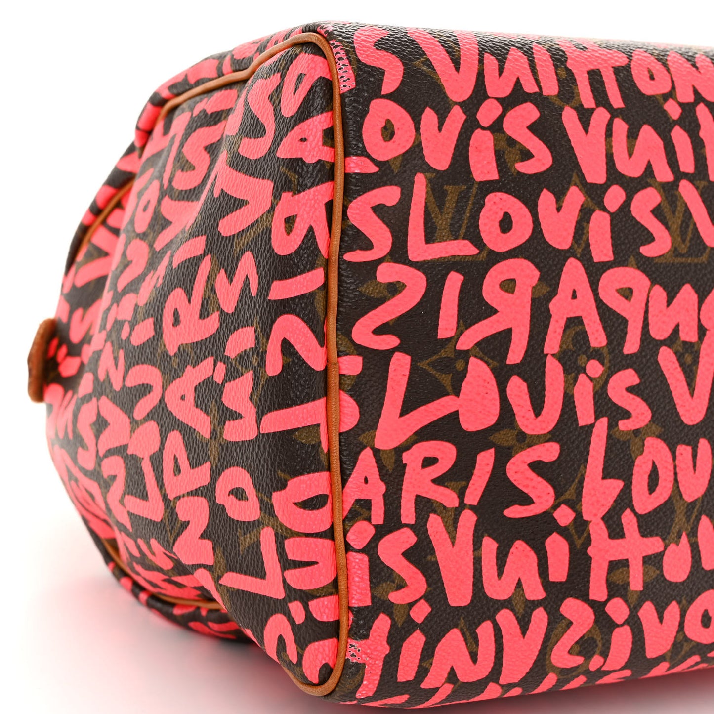 Monogram Graffiti Speedy 30 Fuchsia