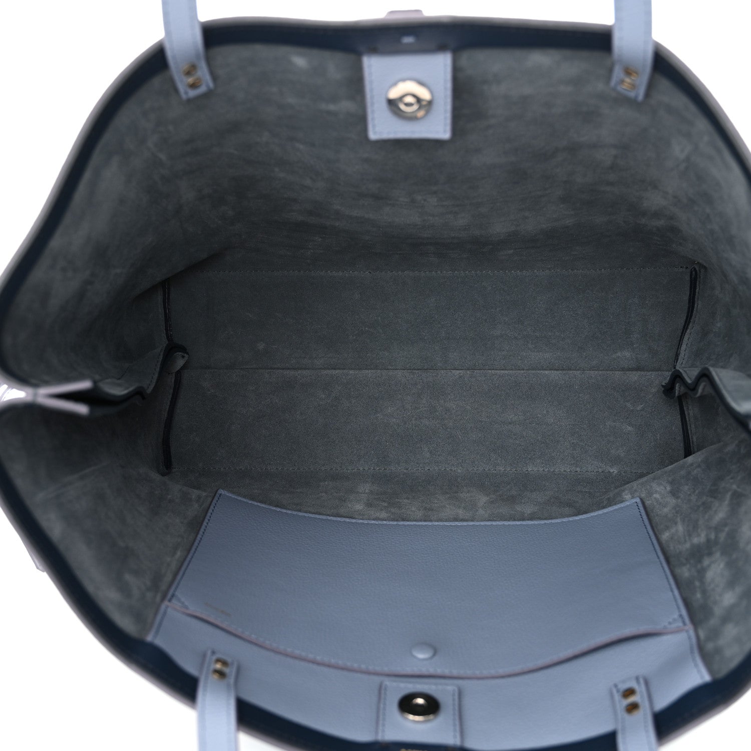 Chloe Calfskin Medium East West Sense Tote Shady Cobalt 6 of 14