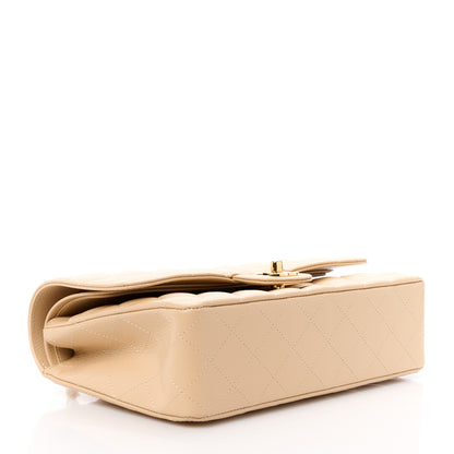 Chanel Caviar Quilted Medium Double Flap Beige 4 of 12