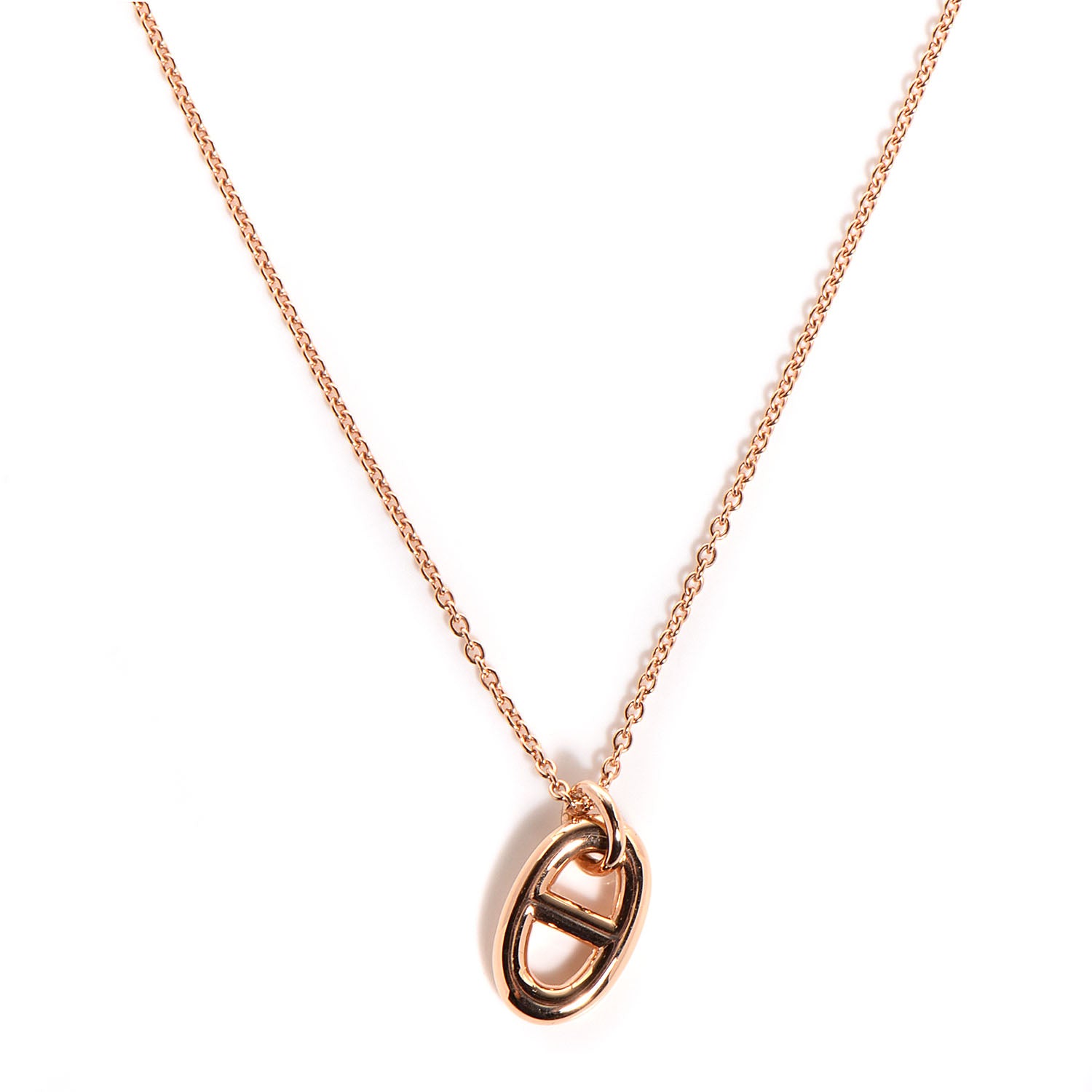 Hermes 18K Rose Gold PM Farandole Pendant Necklace 1 of 5