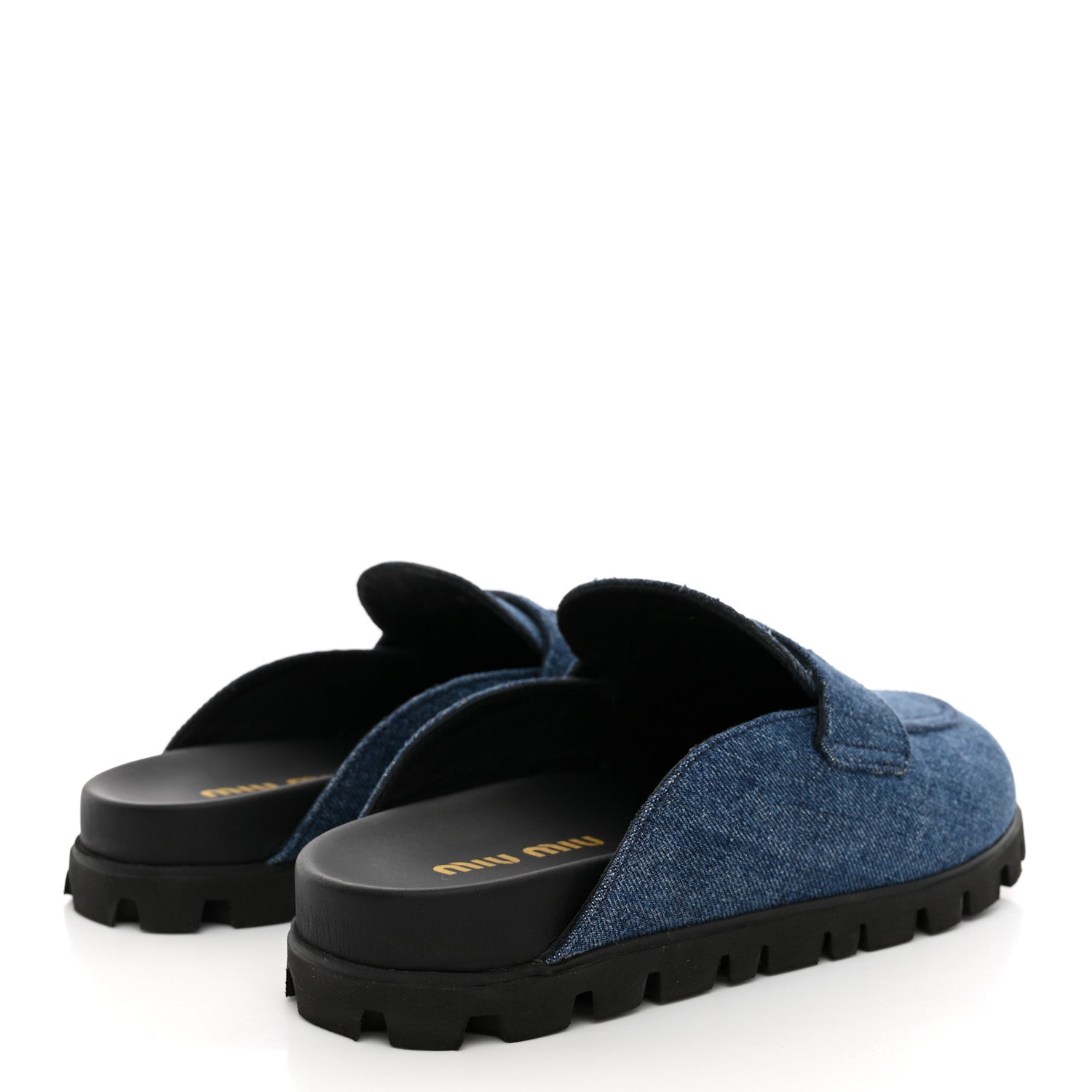 Miu Miu Denim Mules 37.5 Denim 5 of 10